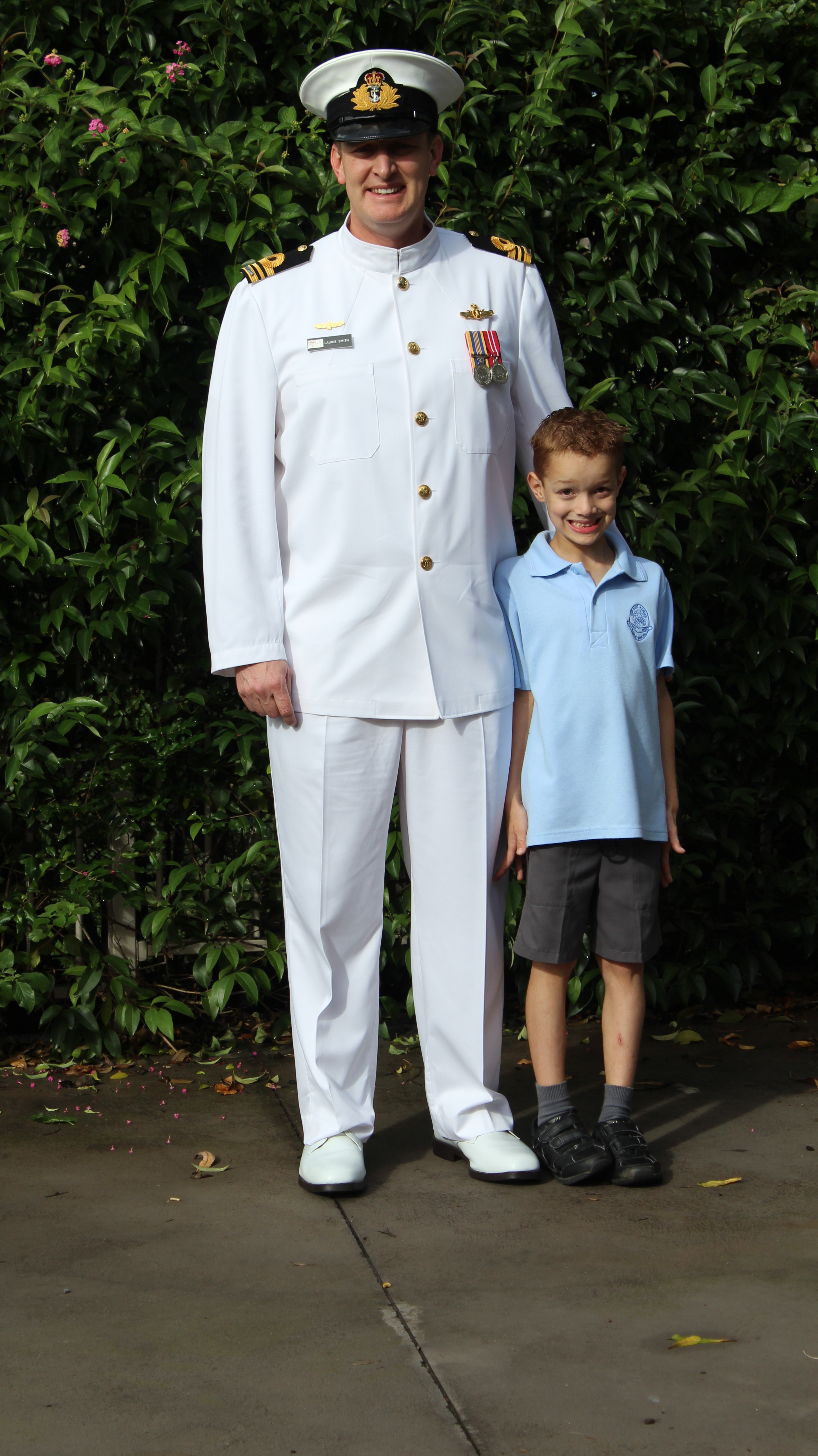 Legacy Centenary Torch Relay torch bearer Laurie