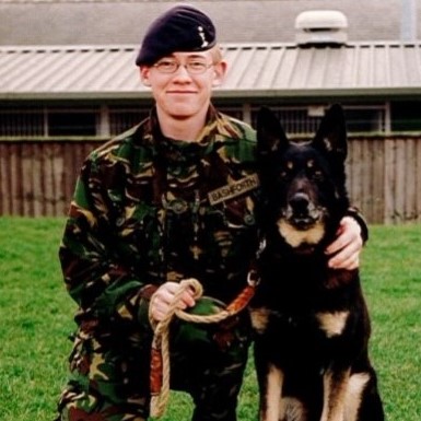 Martin B from his army days