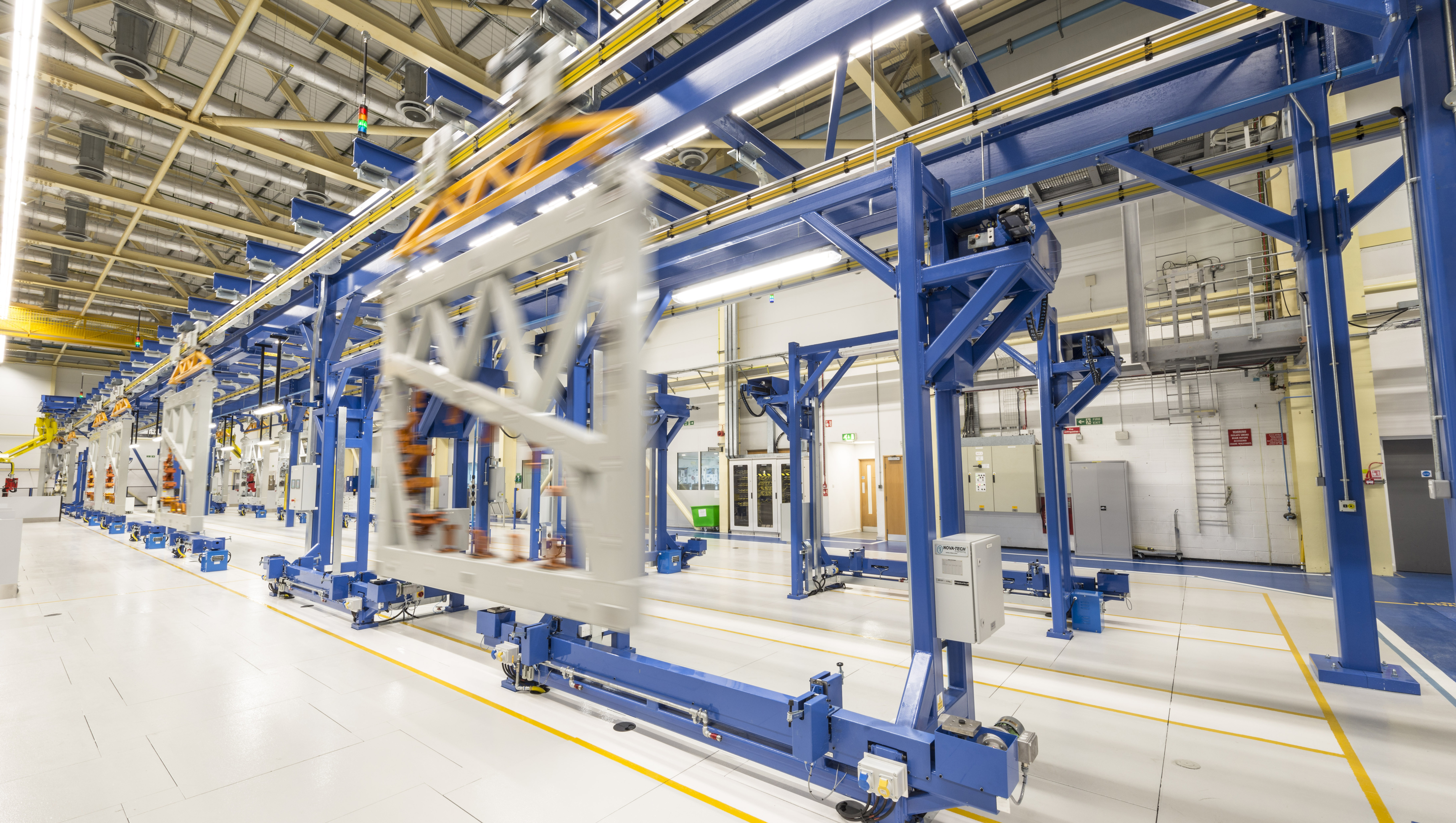 F-35 Empennage line at our Samlesbury site