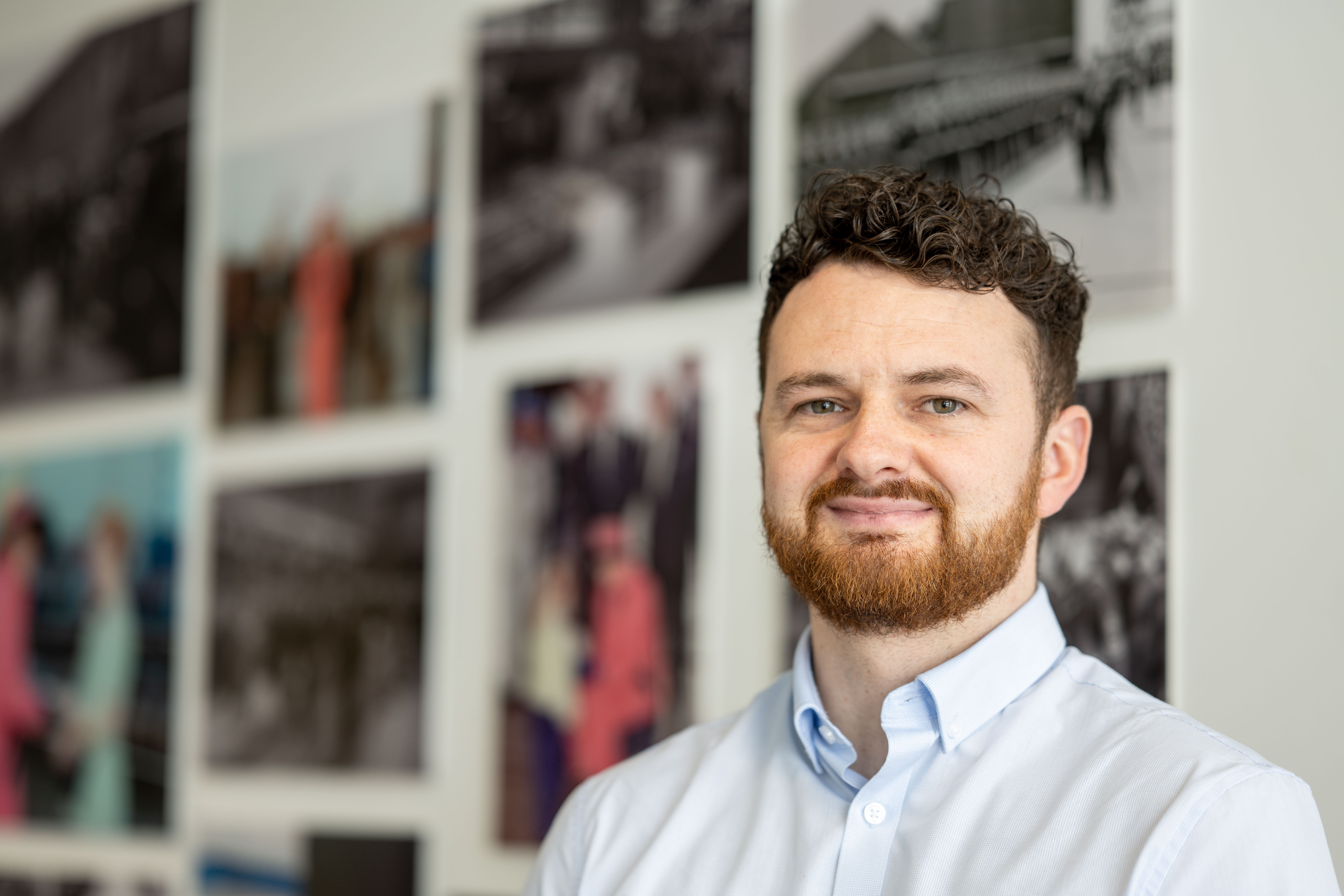 A project controller at BAE Systems posing