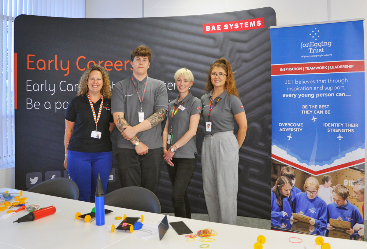 BAE Systems and John Egging Trust people