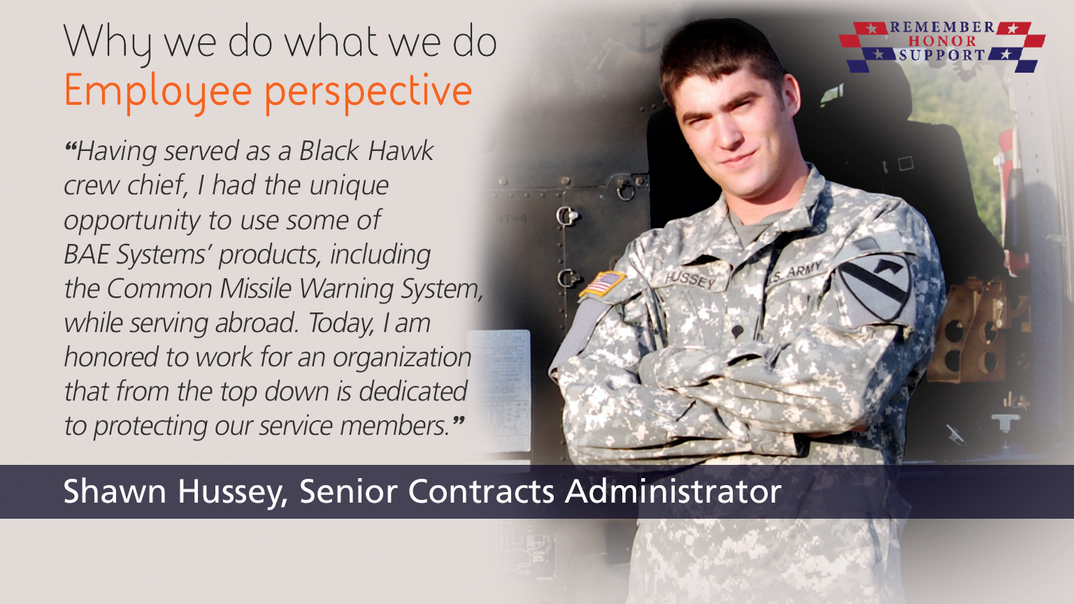 Remember. Honor. Support. 2020