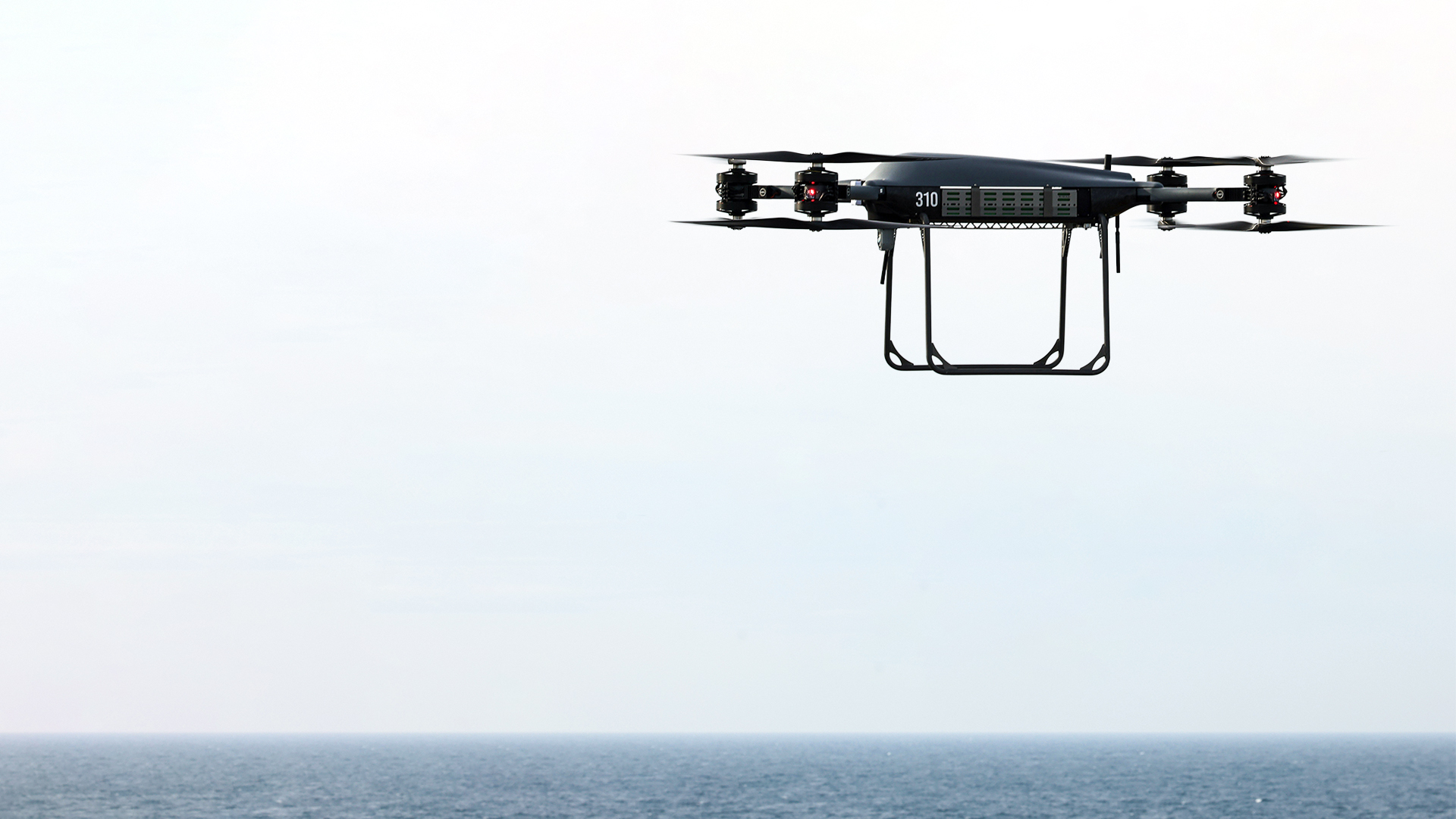 T150 with sky and sea in the background