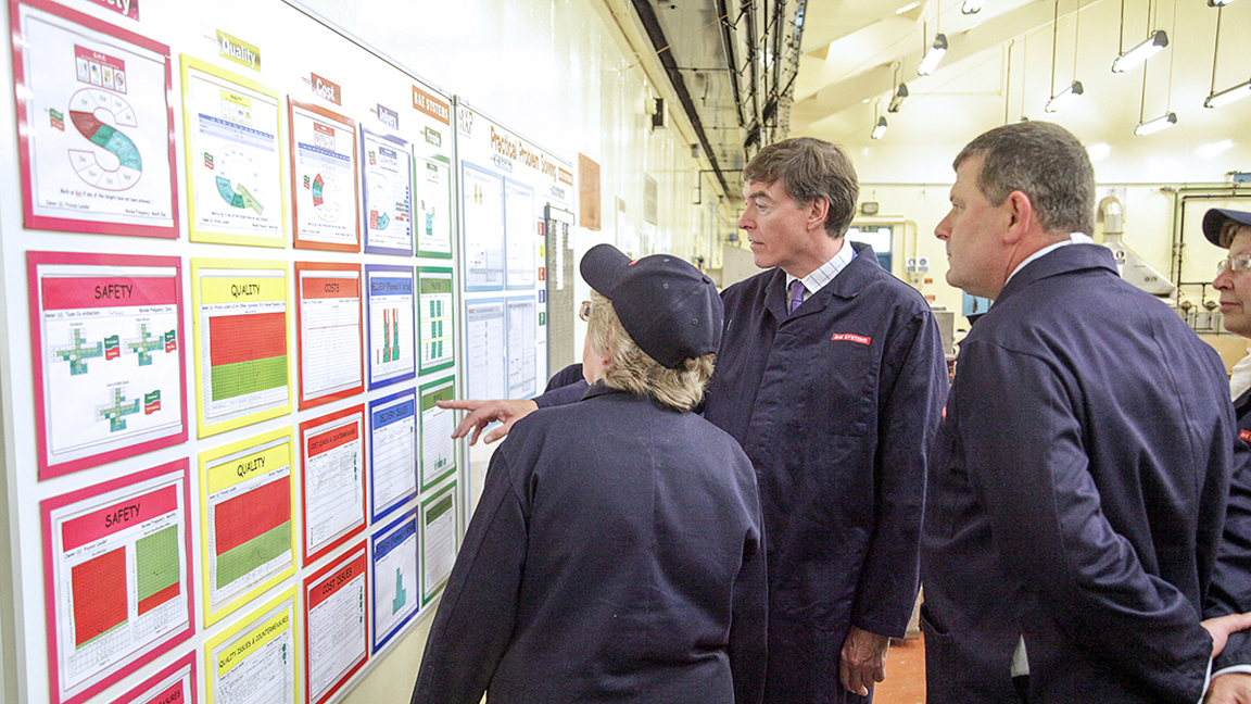 Defence Minister visits Glascoed