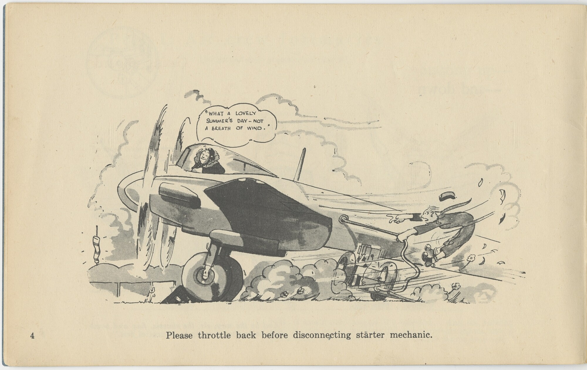 Cartoon sketch of a de Havilland DH.98 Mosquito