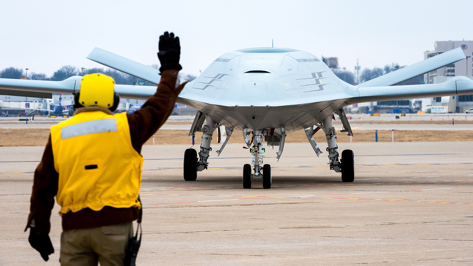 The Vehicle Management Control System will control all flight surfaces and perform overall vehicle management duties for the MQ-25 unmanned aerial vehicle.