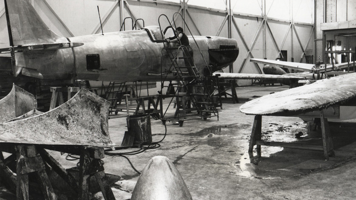 PS915 undergoing refurbishment