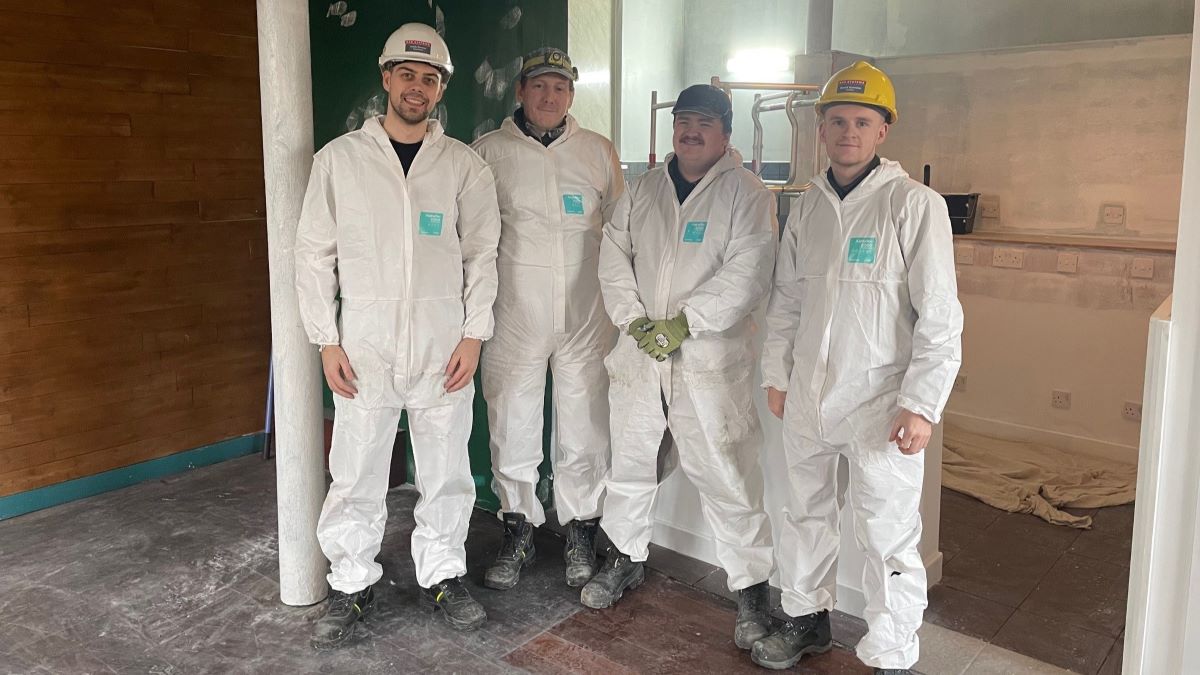 Food larder volunteers