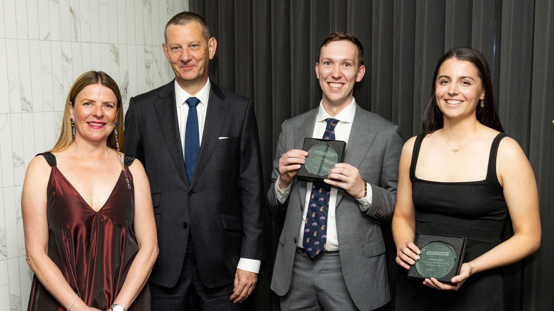 Performance Excellence Graduates of the Year Edwin and Amelia