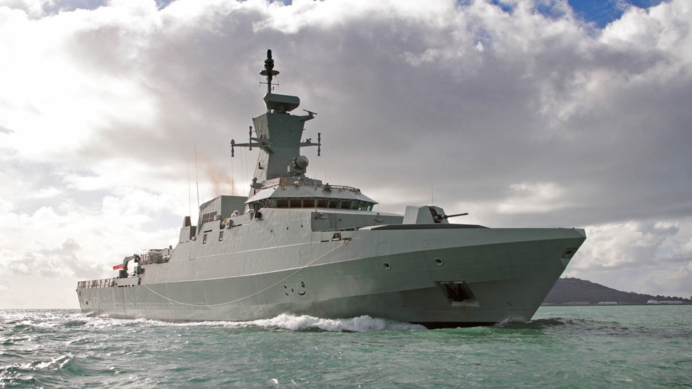 Al Shamikh out on sea trials
