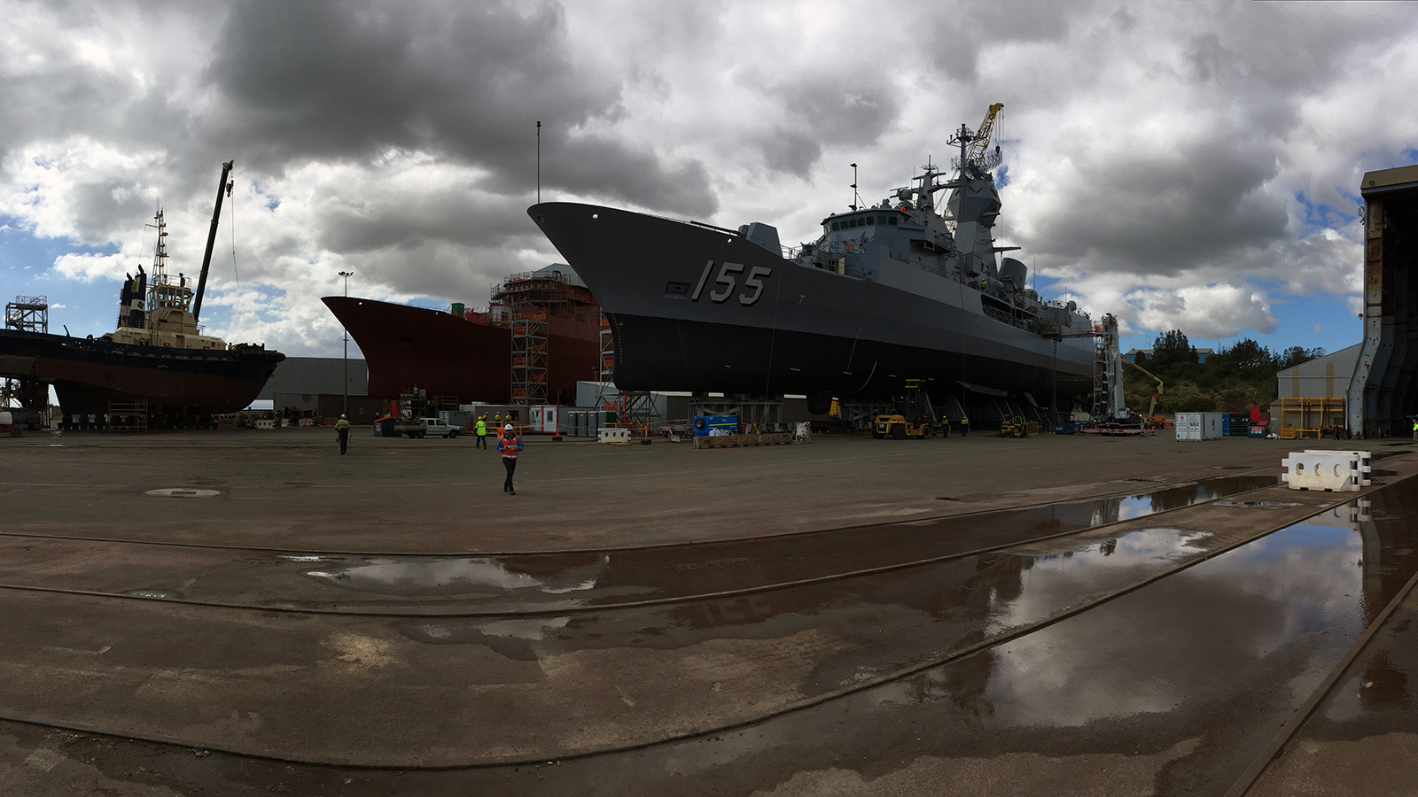 HMAS Ballarat after ASMD upgrade