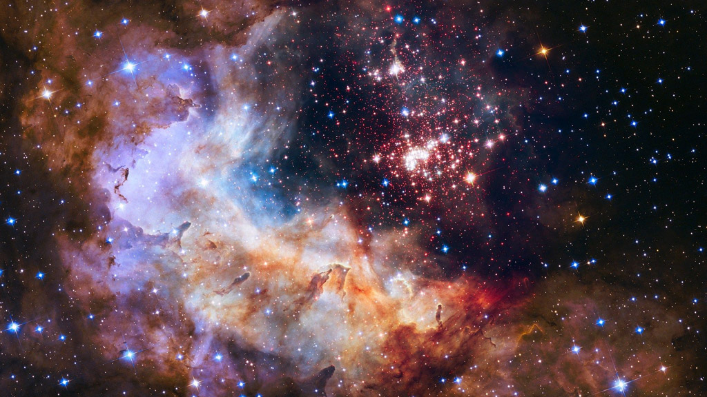 A Nebula as seen by the Hubble Telescope