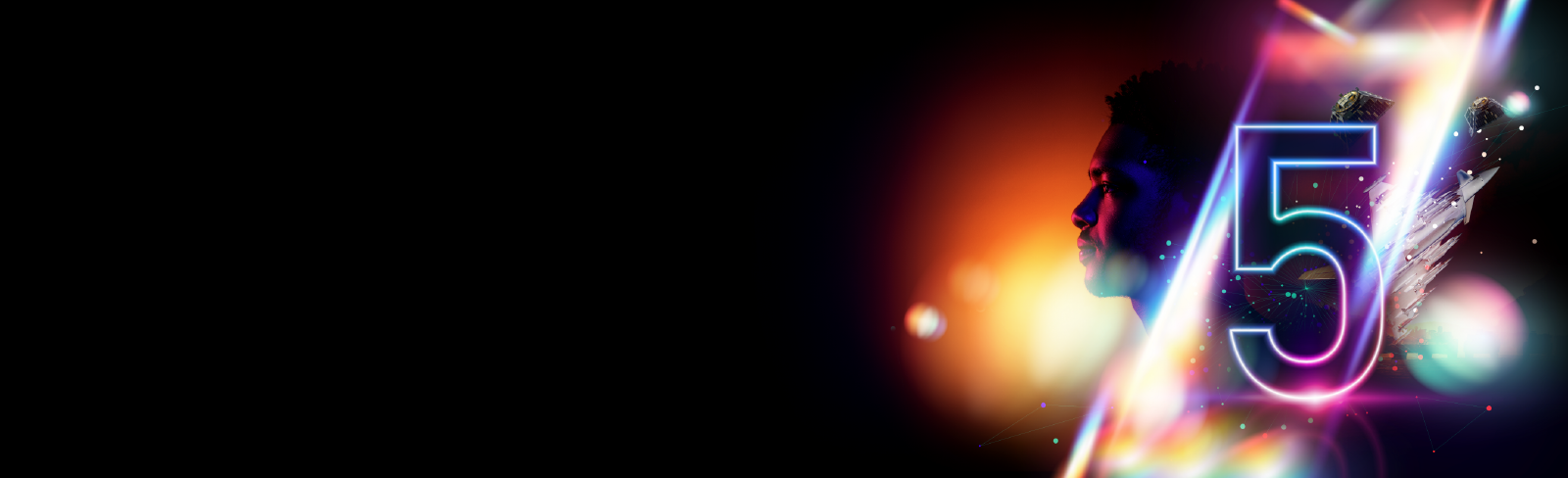 Abstract banner image for our 2025 Predictions feature page