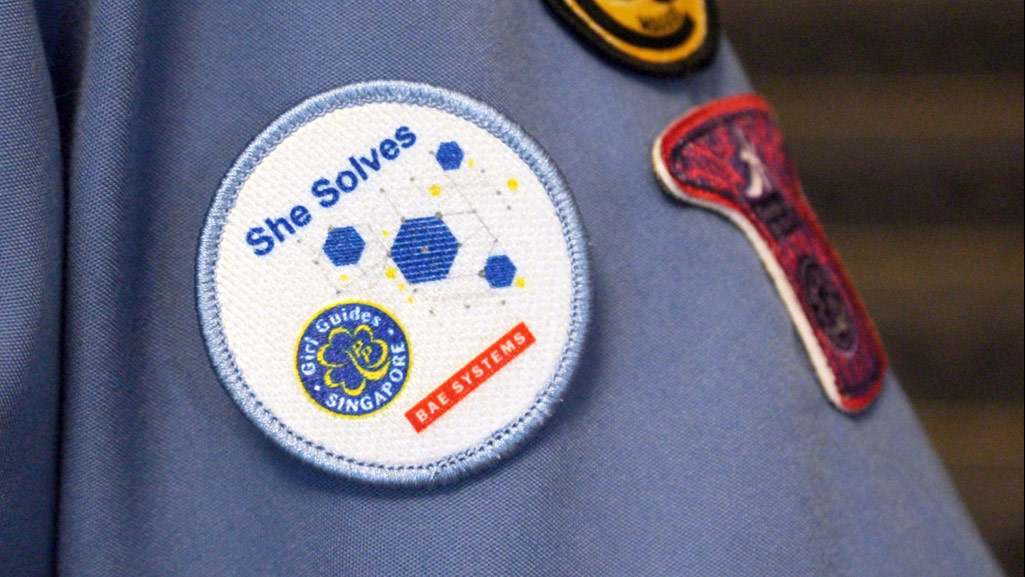 Image showing She Solves Girl Guide Patch