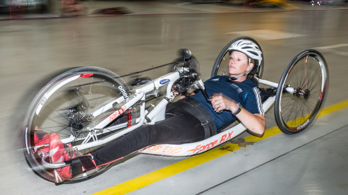 Paralympics hopeful Caroline Wareing