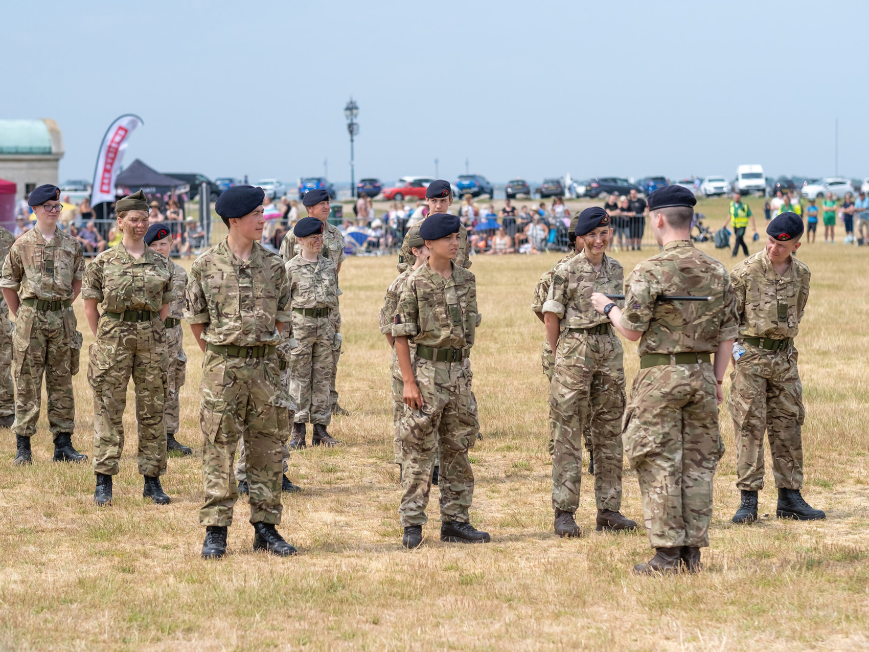 Cadets at Armed Forces Day, June 2023