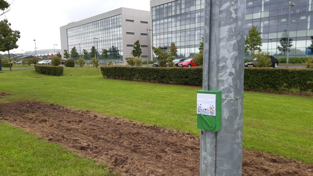 3D printed wildflower seed dispenser
