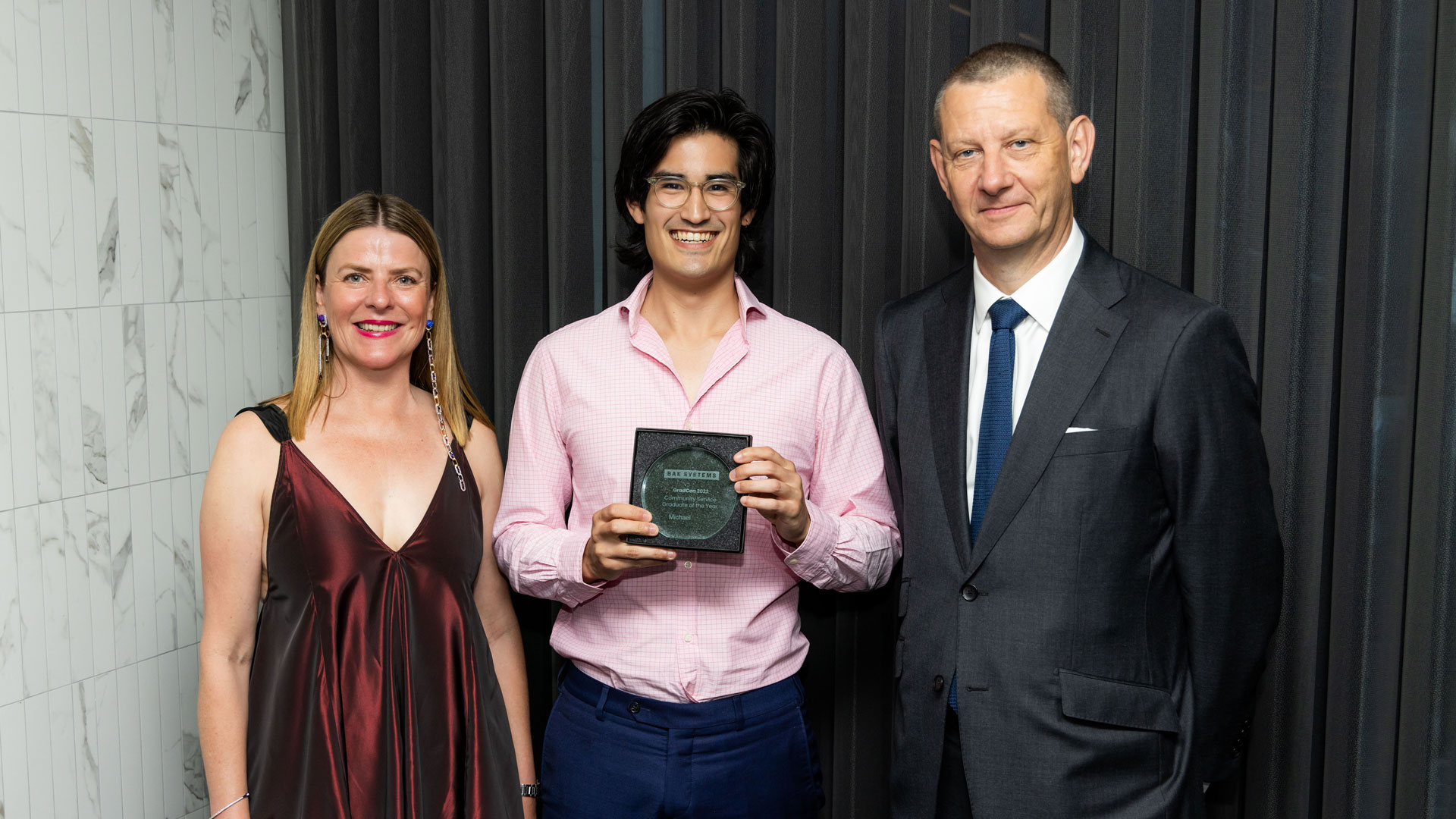 Community Service Graduate of the Year - Michael