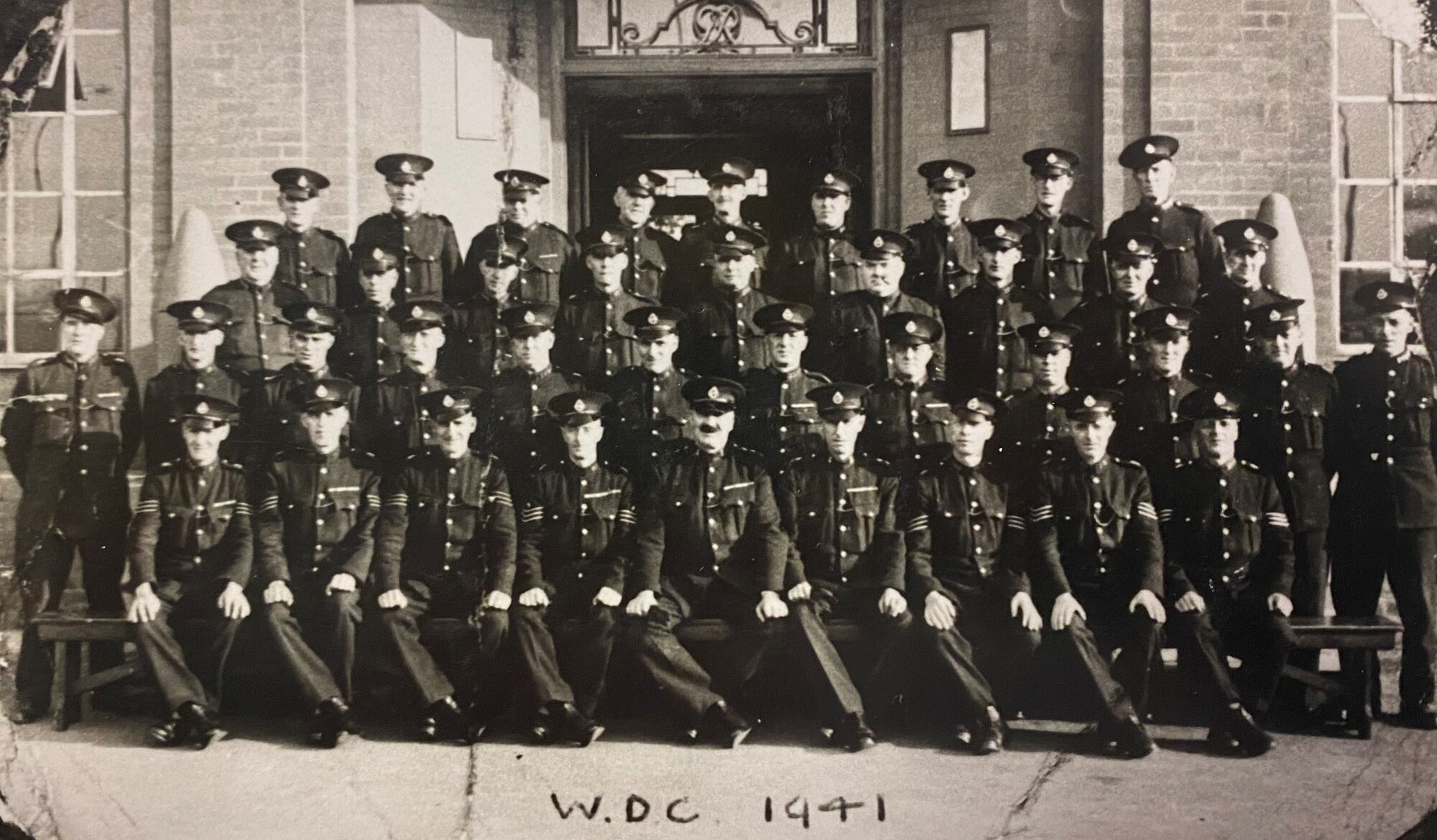 ROF Glascoed War Department Constabulary, 1941.