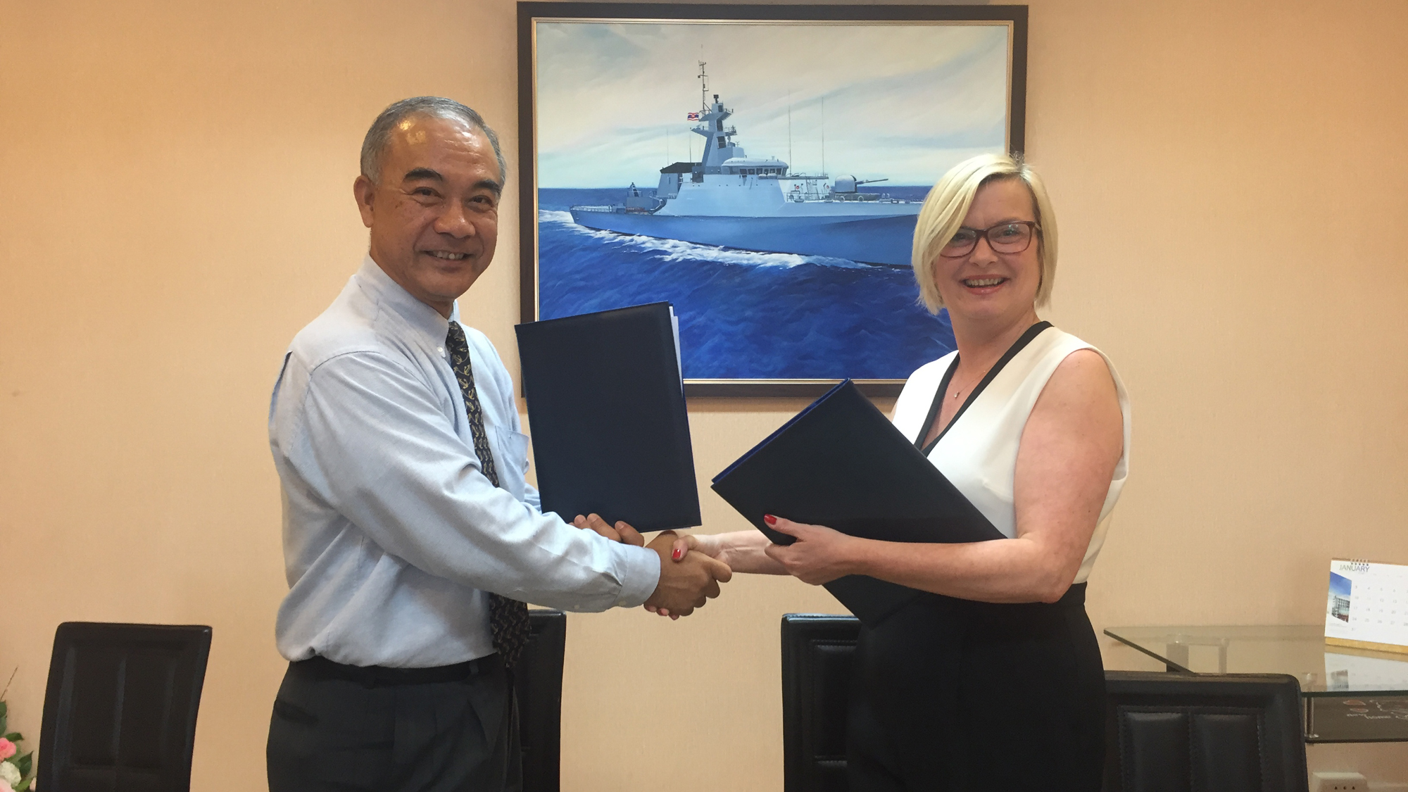 Bangkok Dock OPV signing
