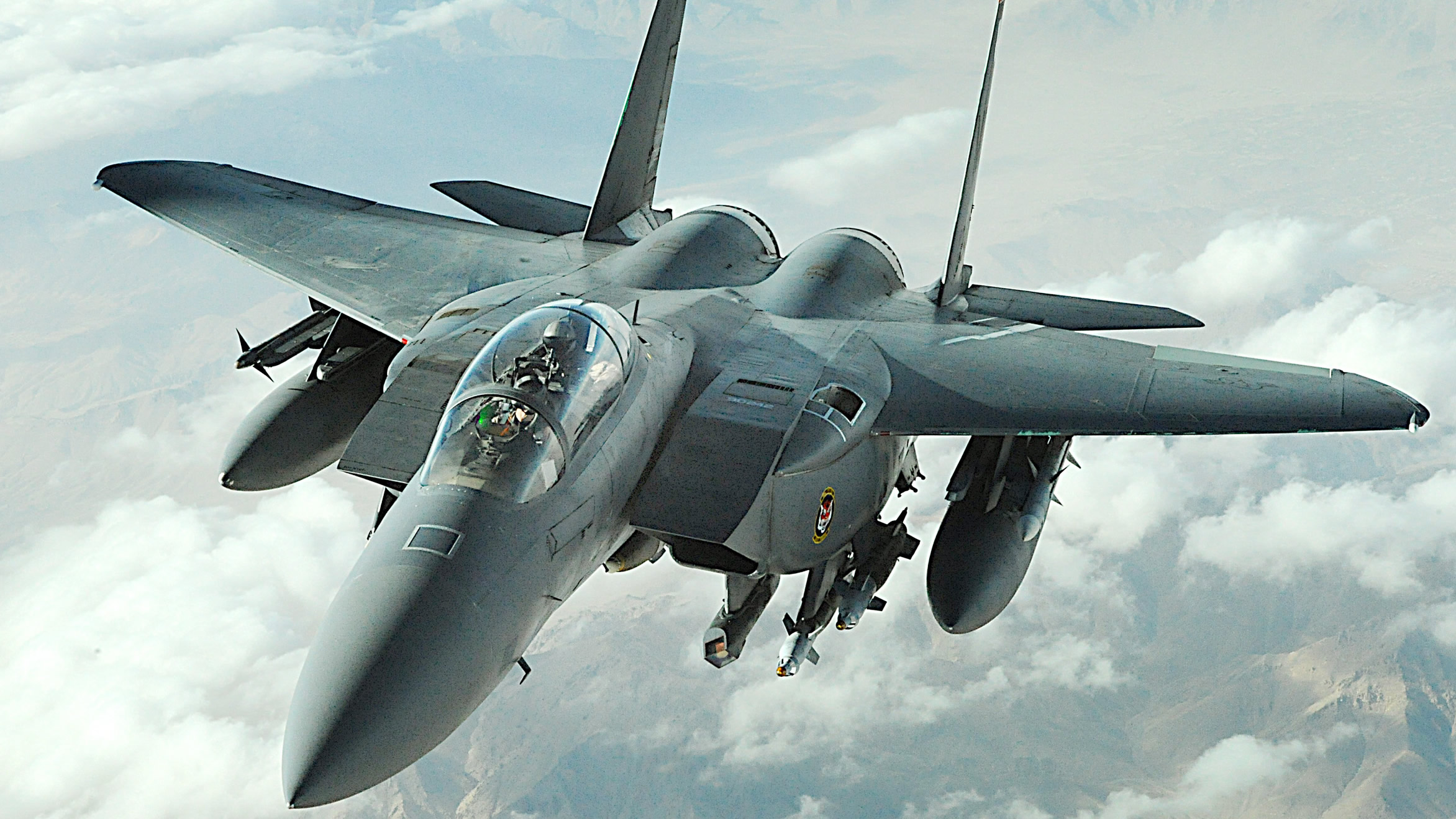 F-15 flies over Afghanistan