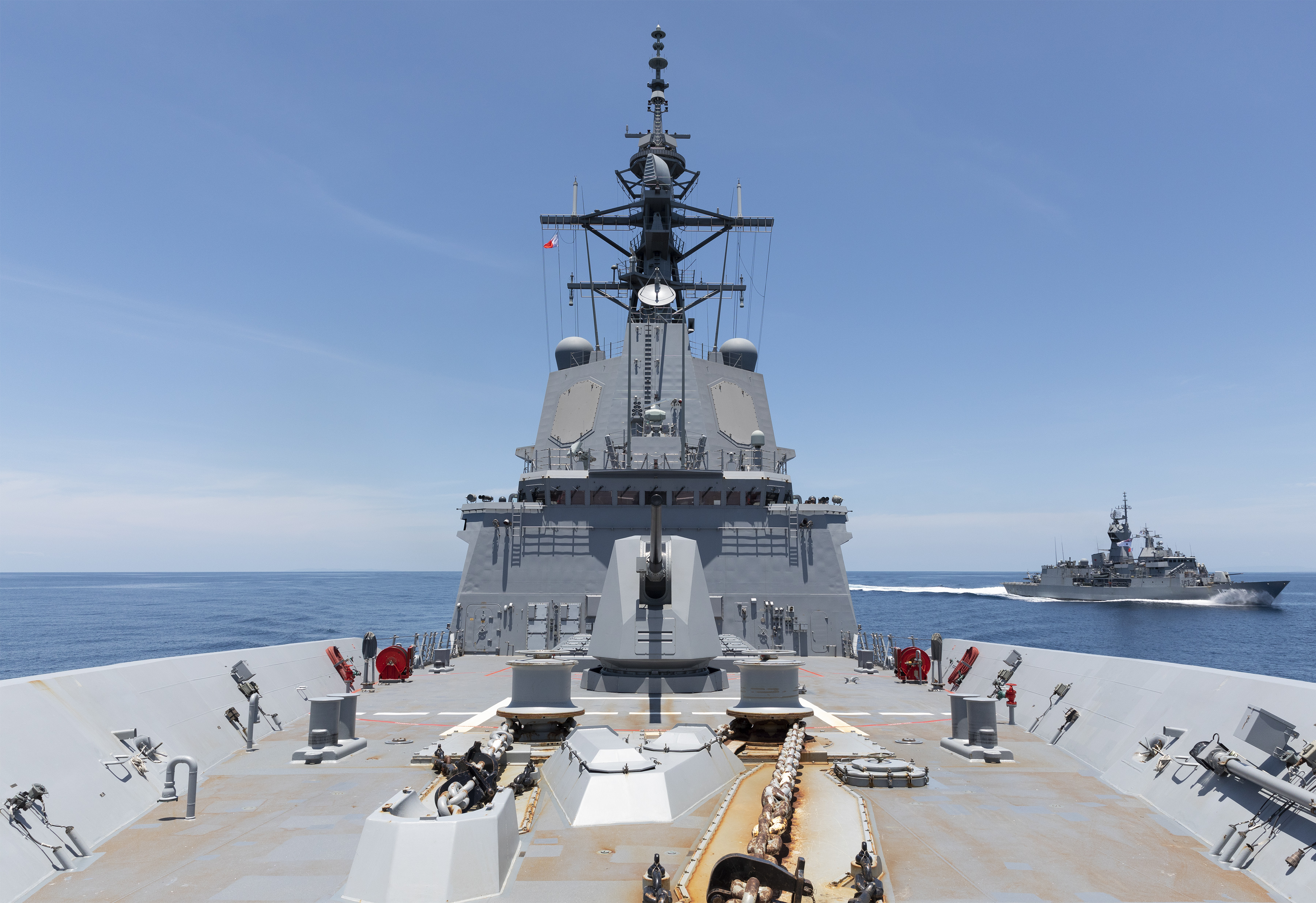 HMA Ships Brisbane and Ballarat