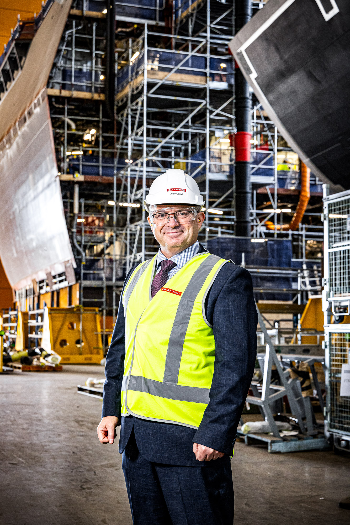 Andy Coxall shipyard