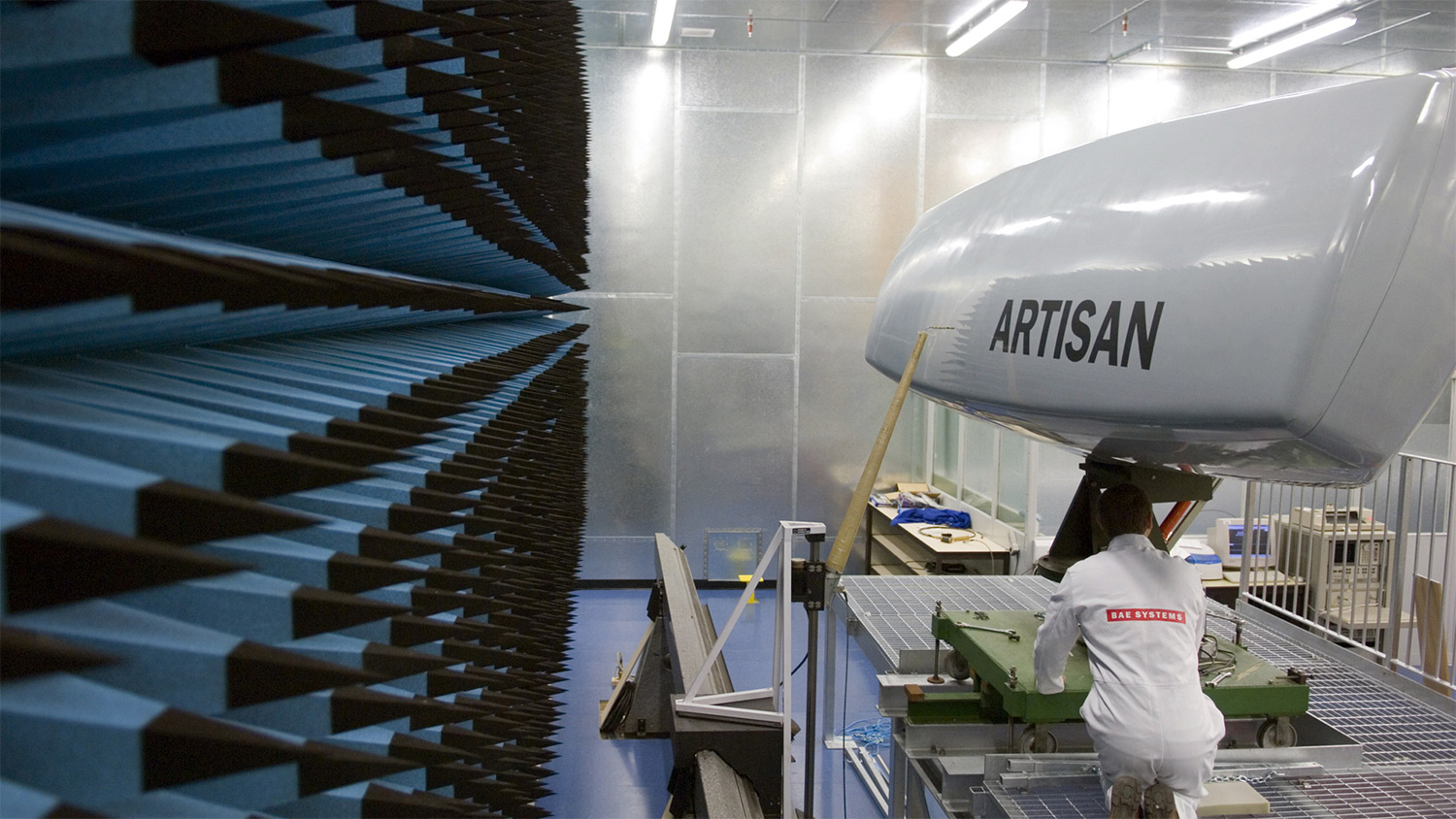 Testing Artisan Medium Range Radar Type 997