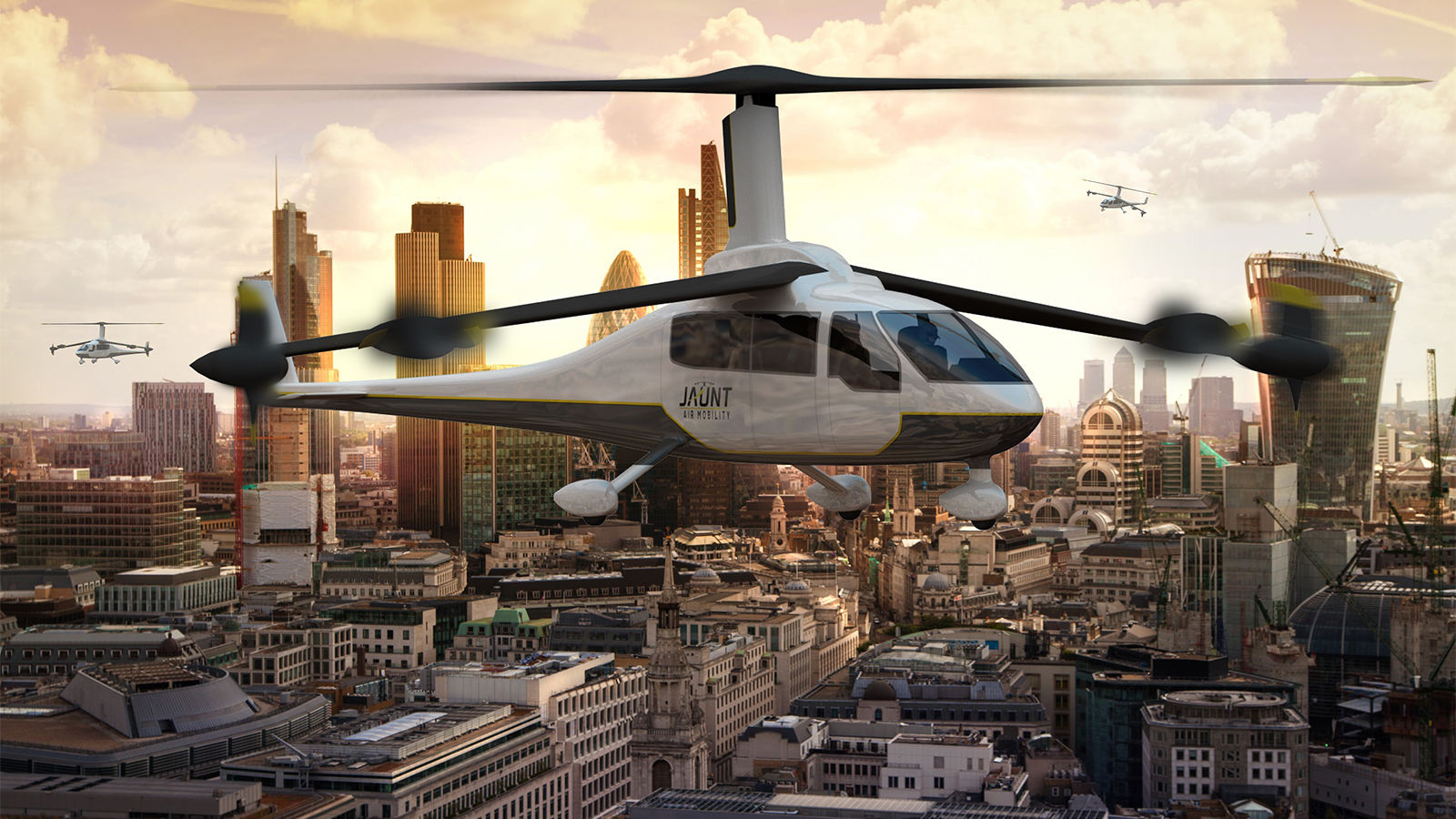 BAE Systems has teamed with Jaunt Air Mobility to explore new development for urban air mobility aircraft.
