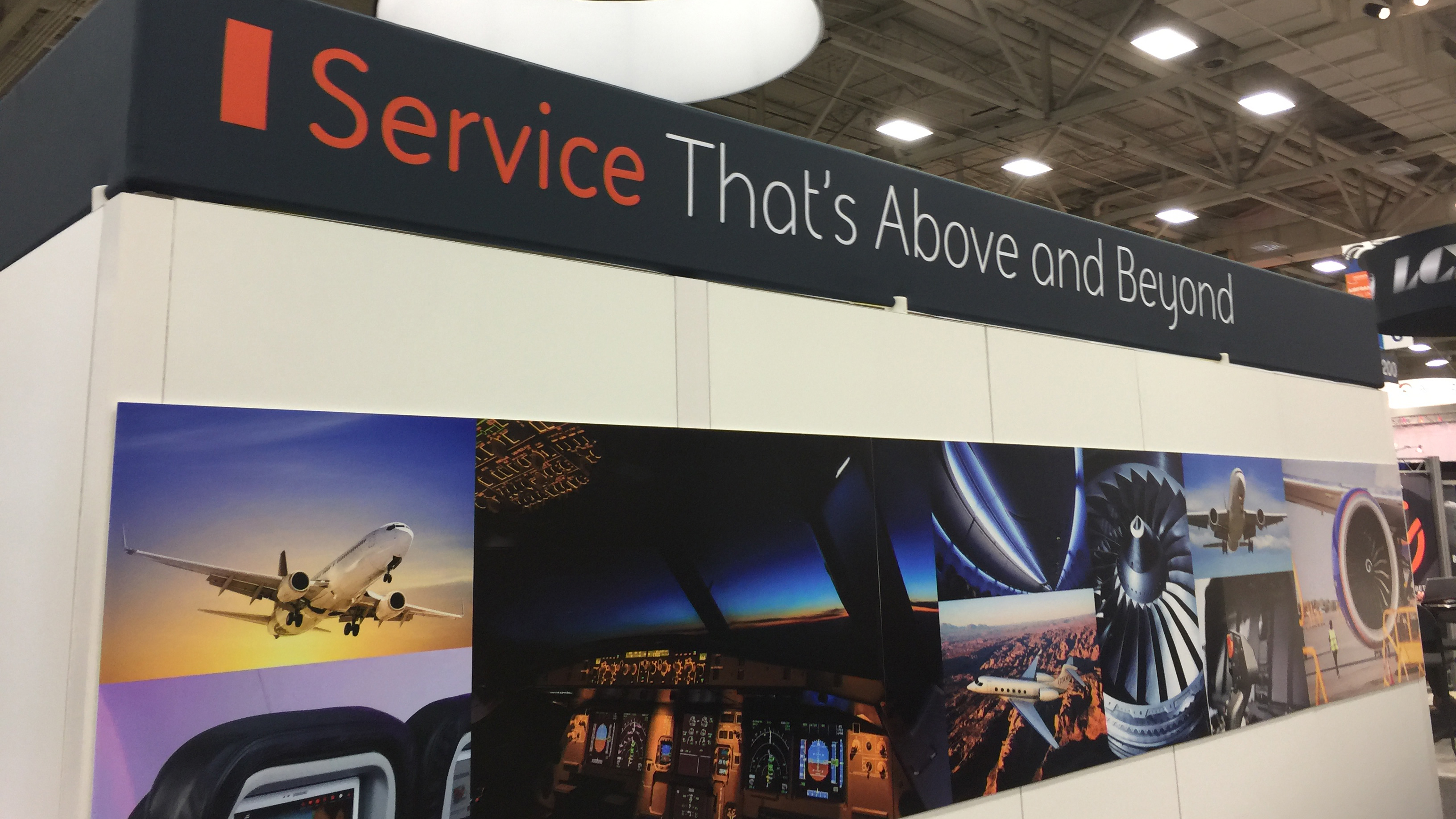 Our Aftermarket team receives their Top Shop Award from OneAero MRO