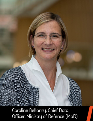 Caroline Bellamy, Chief Data Officer, Ministry of Defence (MoD)
