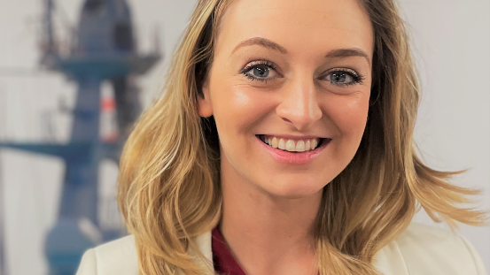 Courtney Story, Supply Chain Manager in Warship Support