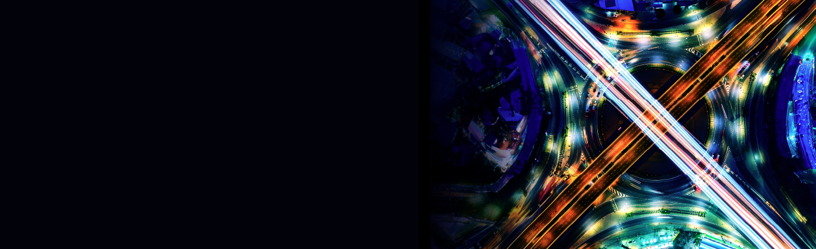 Abstract banner image to promote our press release about our partnership with National Highways