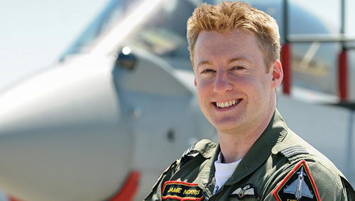 Flight Lieutenant Jamie Norris - Typhoon Display Pilot 2013