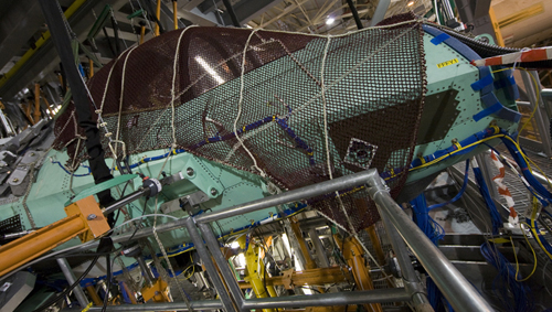 F35 structural test rig