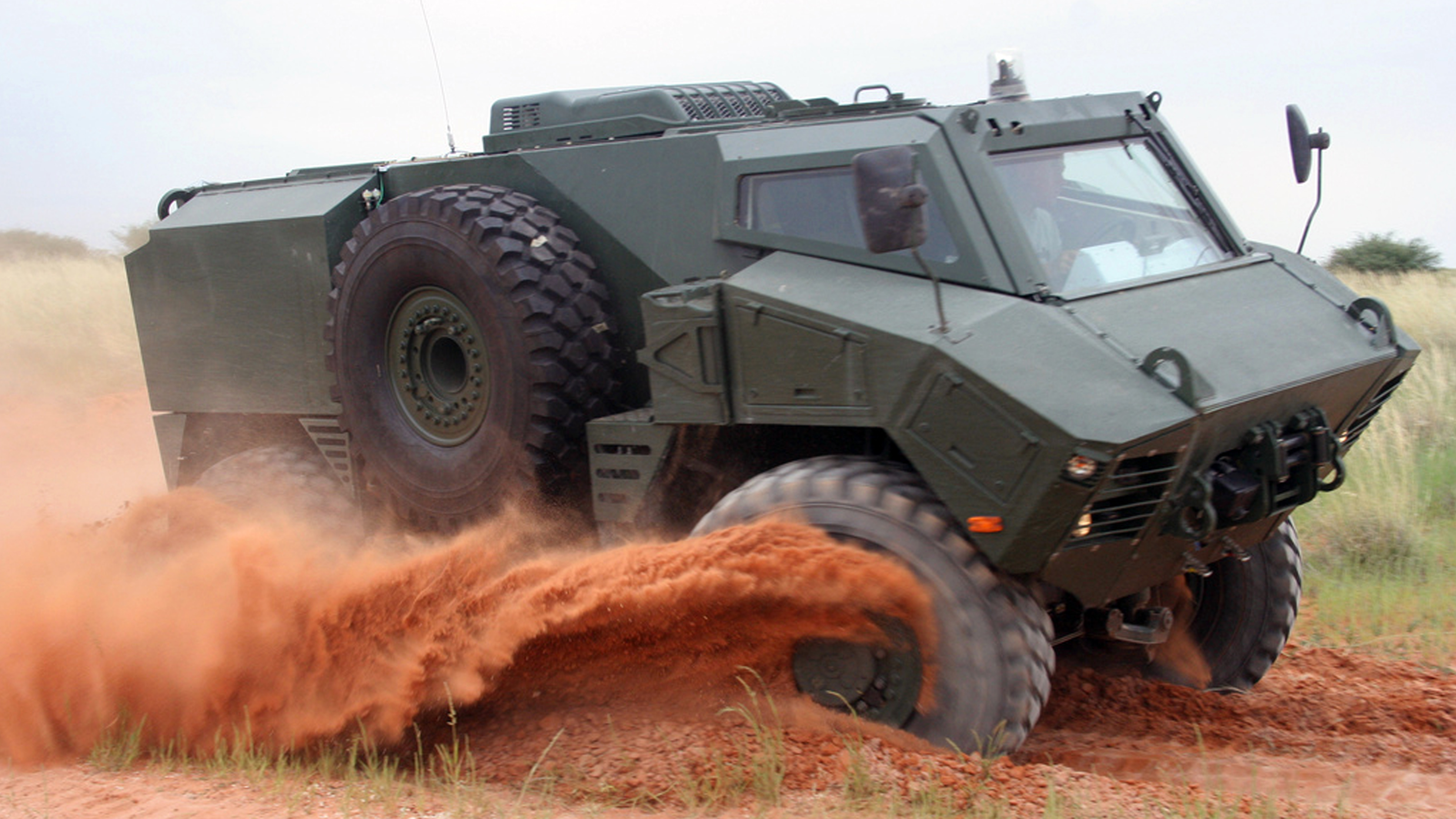 RG35 mine protected reconnaissance, patrol and utility vehicle