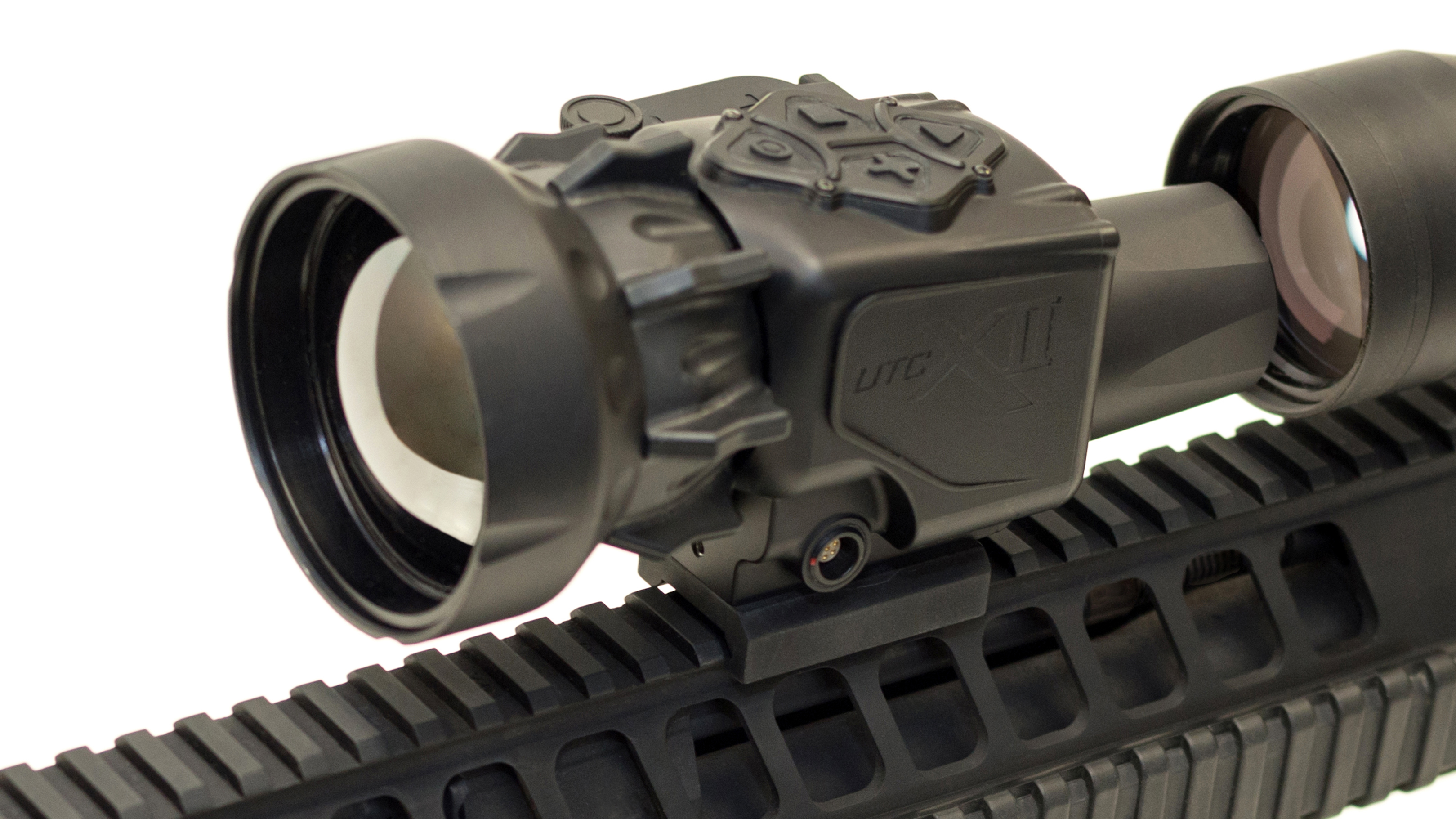 BAE Systems Universal Thermal Clip-On version XII (UTC® XII) is the first military-grade 12-micron-based thermal weapon sight.