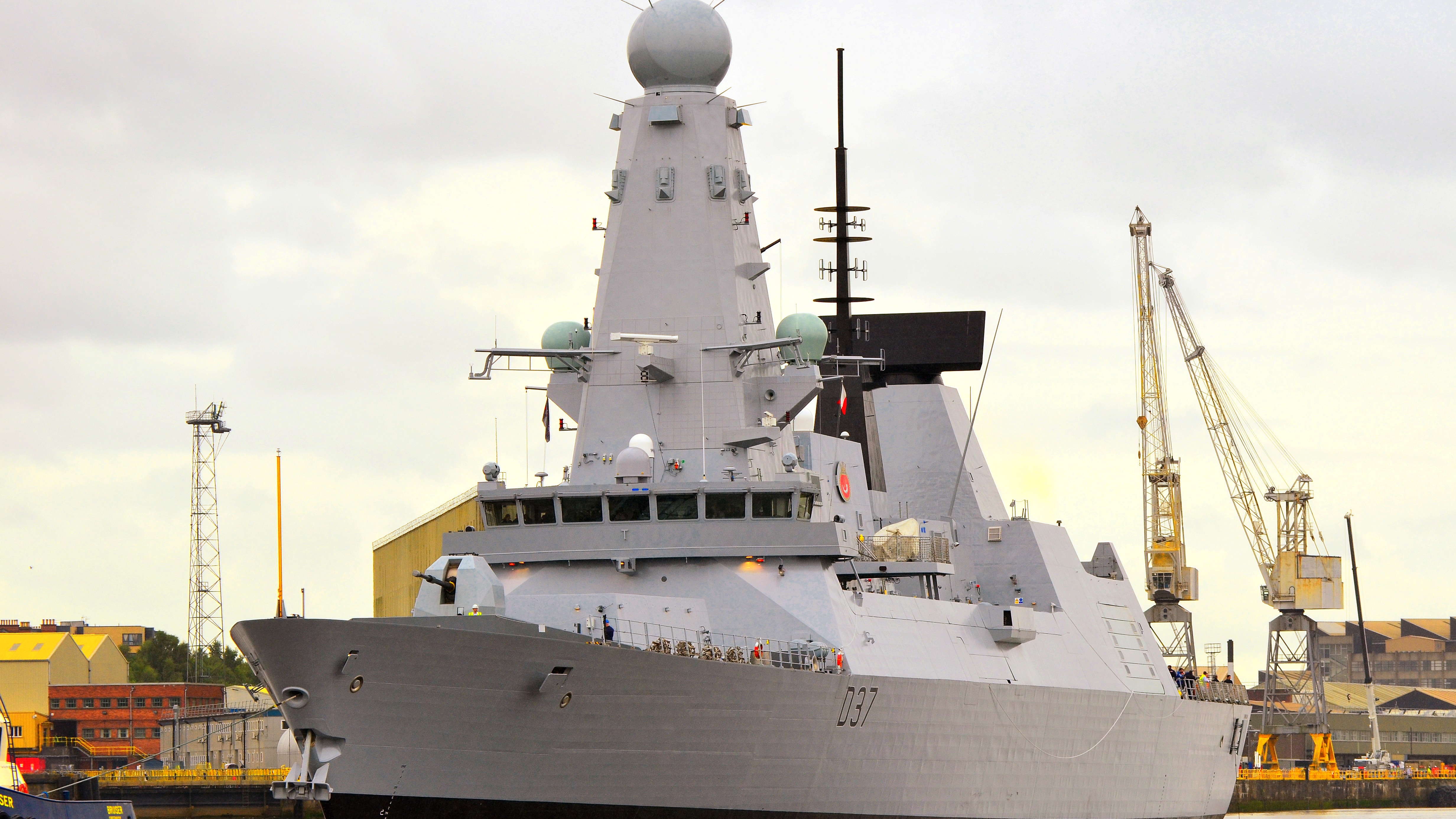 Duncan departs on maiden sea trials