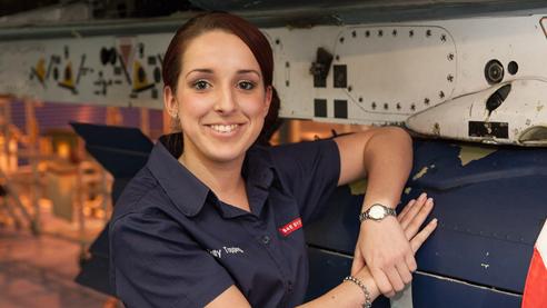 Apprentice intake 2015 Sally Topping