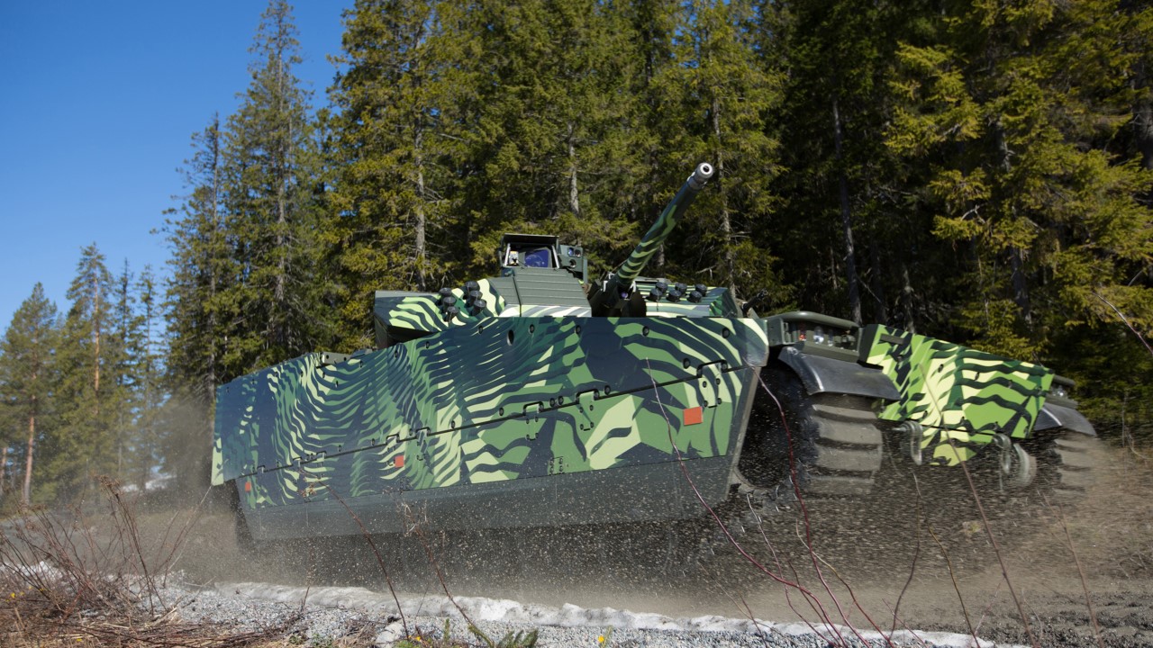 iFighting®, a concept that fuses together data from different systems within a combat vehicle, such as the CV90 MkIV, to filter through and prioritize the most critical information.
