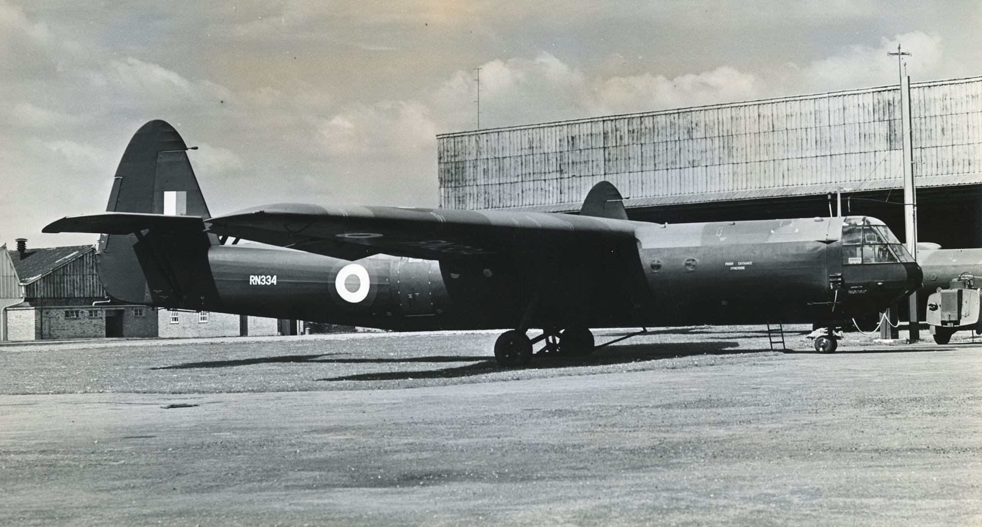 Airspeed Horsa 2 glider at Christchurch, 1948.