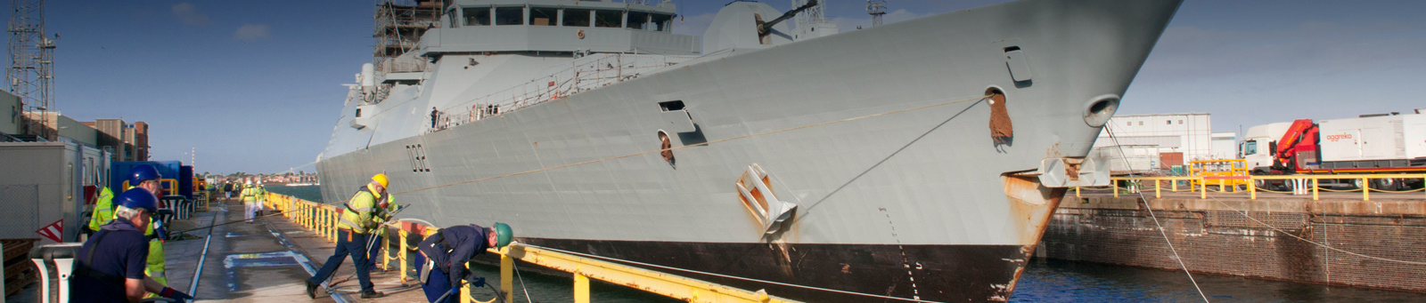 HMS Daring banner