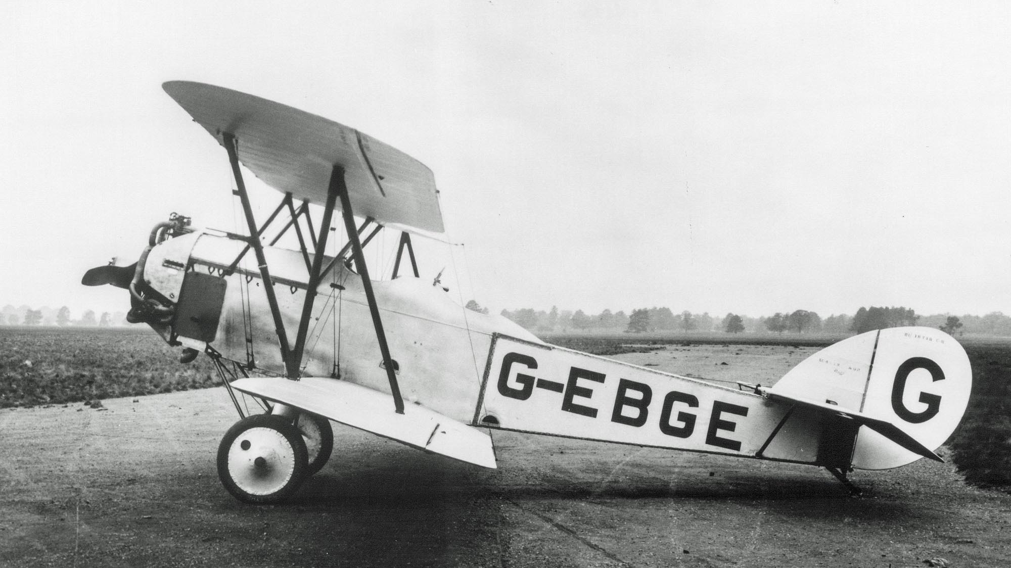 Bristol 83A Primary Trainer G-EBGE Martlesham Jan 26 Bristol 83A Primary Trainer G-EBGE Martlesham Jan 26