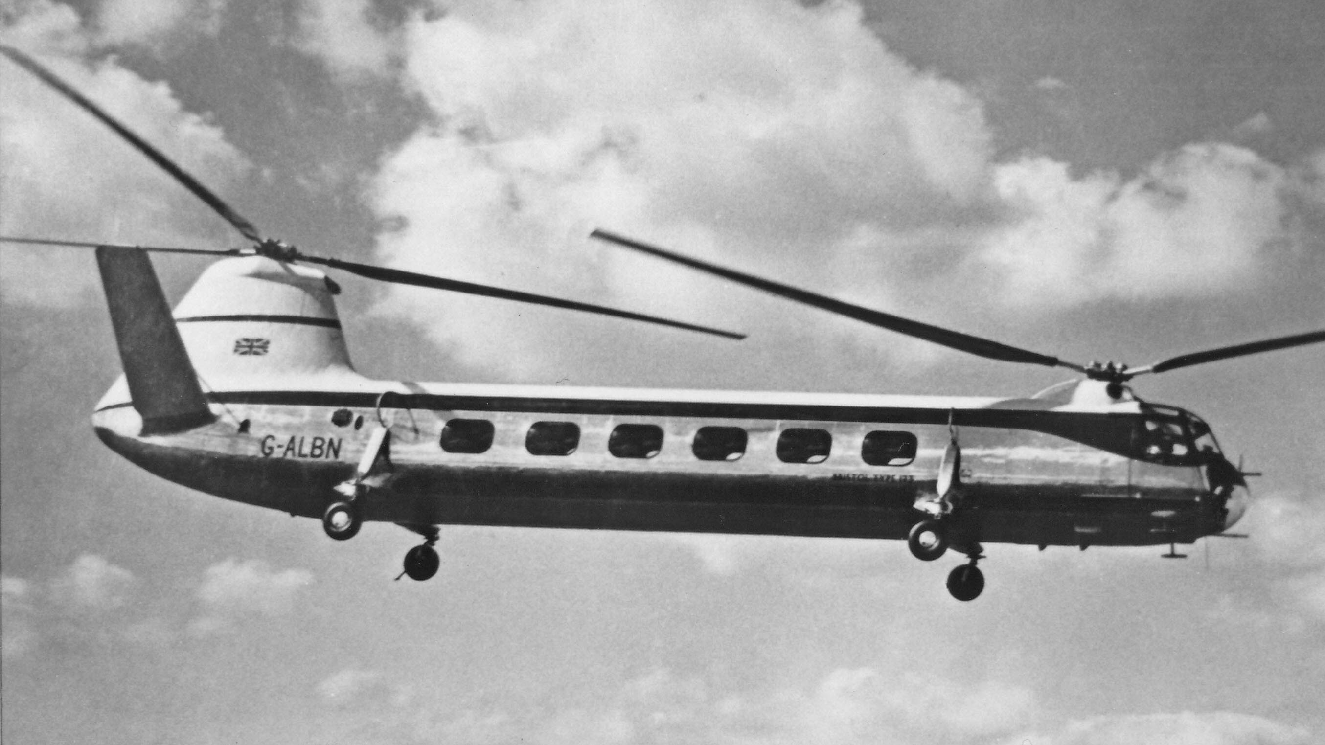 Dinky-SparesDinky 715 Bristol 173 HelicopterG-AUXRWaterslide Transfer 