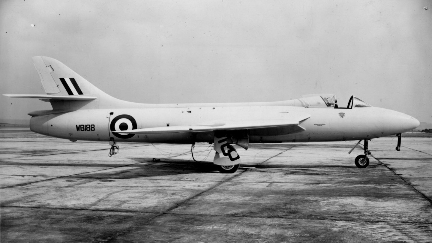 Hawker Hunter prototype (WB188) - The record breaking Hunter Hawker Hunter prototype (WB188) - The record breaking Hunter