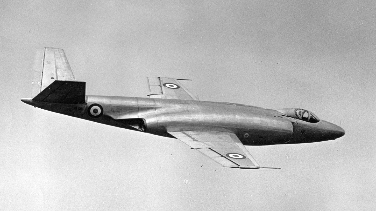 Vickers Supermarine Type 508 VX133 in flight Vickers Supermarine Type 508 VX133 in flight