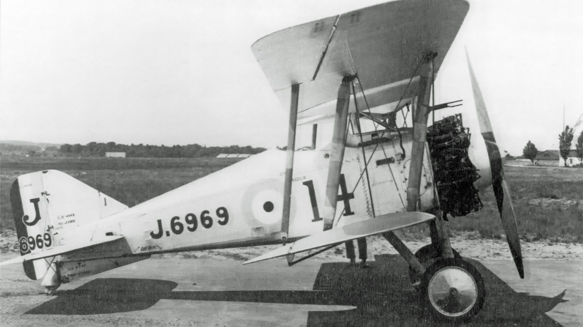 Gloster Grebe prototype J6969 Gloster Grebe prototype J6969
