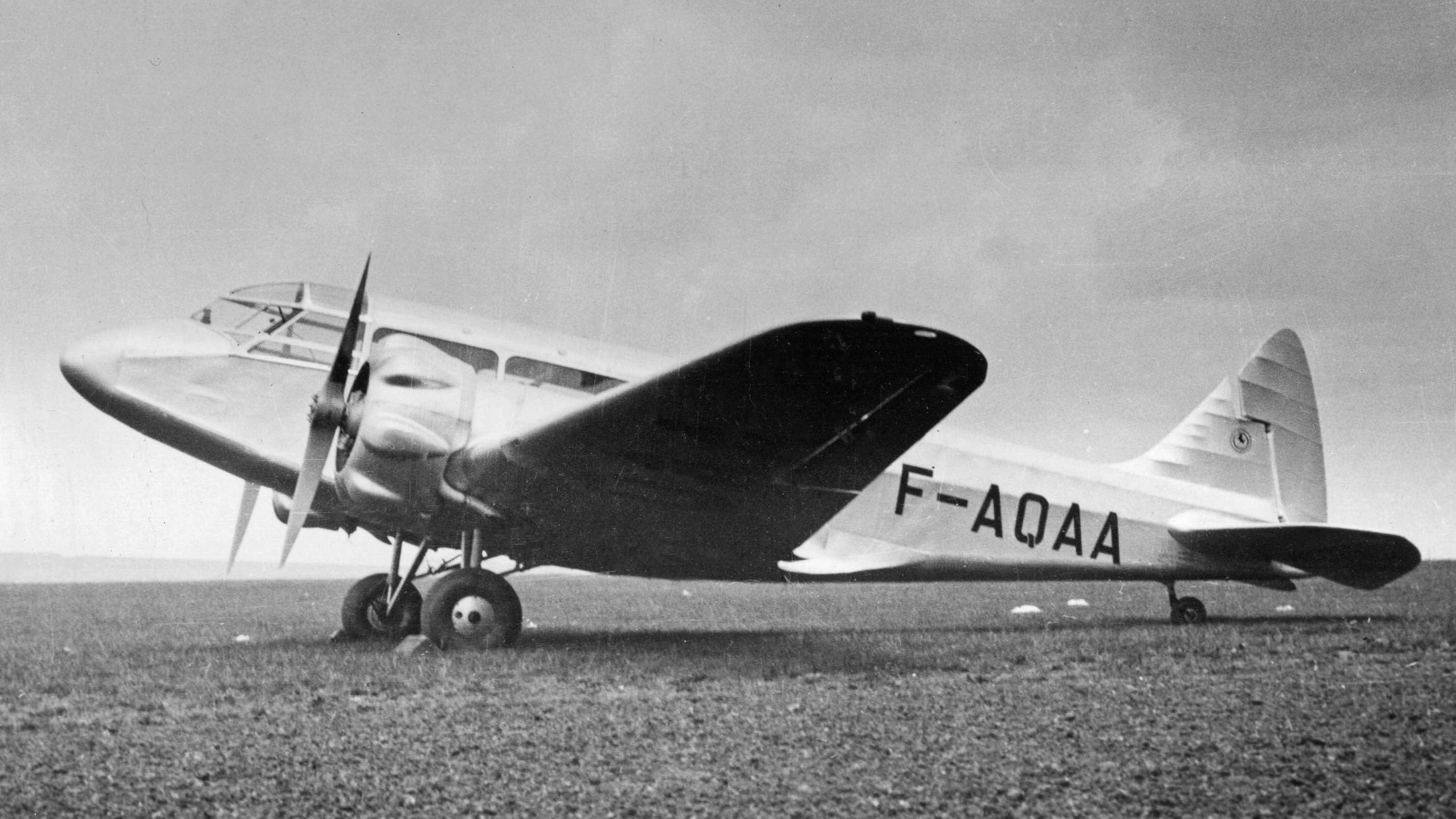 Airspeed AS-6J Envoy III F-AQAA Airspeed AS-6J Envoy III F-AQAA