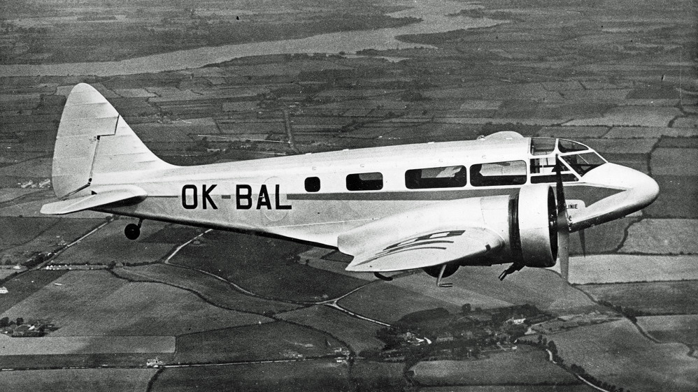 Airspeed AS6 Envoy OK-BAL Airspeed AS6 Envoy OK-BAL