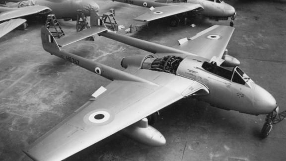DH100 Vampire FBMk52 Indian AF (HB757& HB756) production DH100 Vampire FBMk52 Indian AF (HB757& HB756) production
